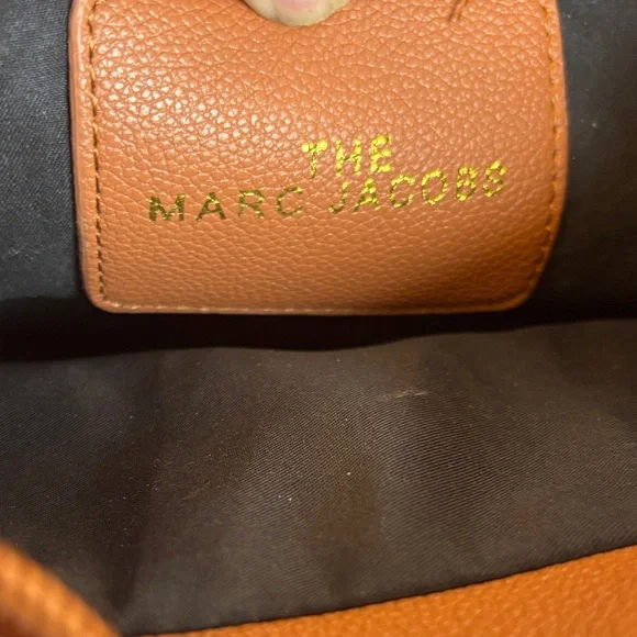 Marc Jacobs Tan Bucket Leather Shoulder Bag